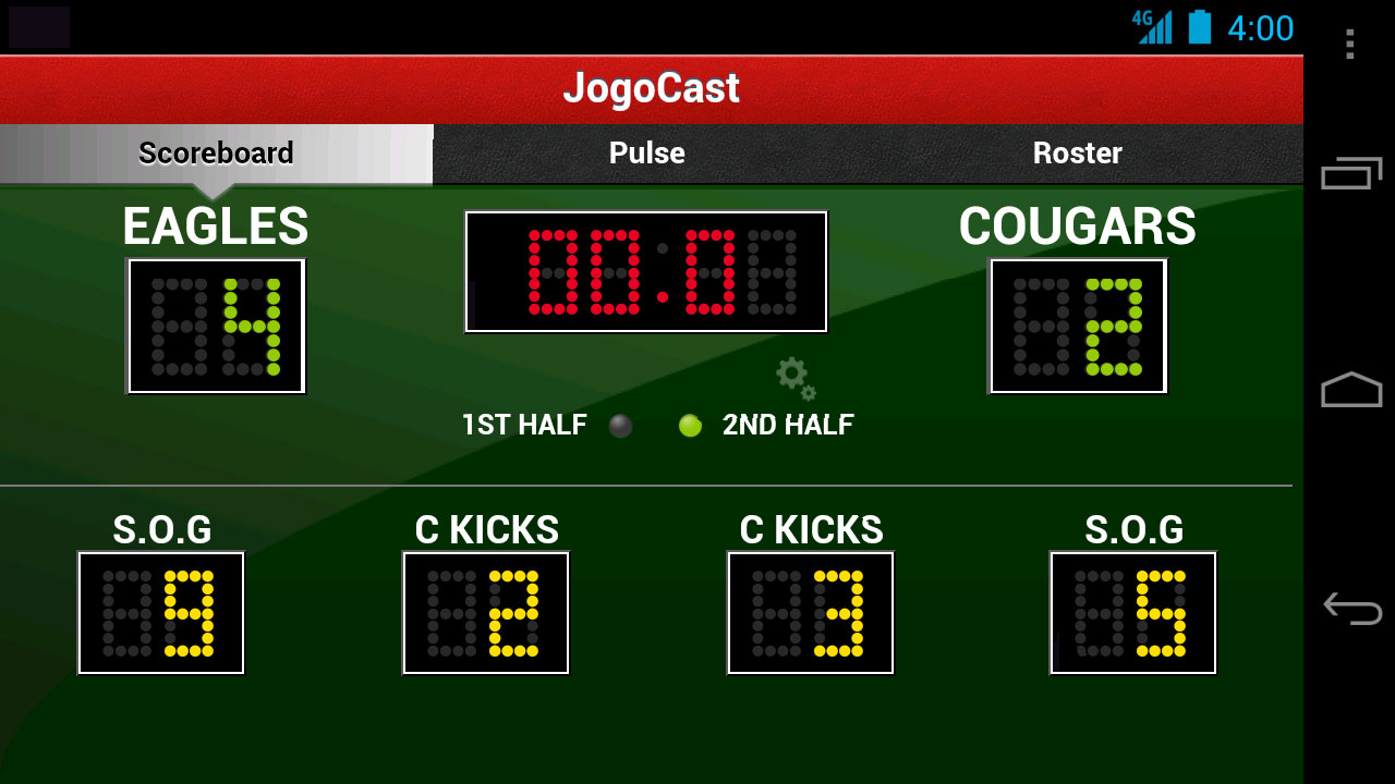 Media for JogoCast iPhone Soccer App and Android Soccer App - JogoCast
